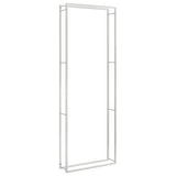 Firewood Rack 110x28x312 cm Stainless Steel 357867