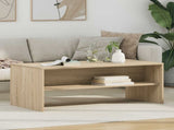 Coffee Table Sonoma Oak 100 x 50 x 40 cm Engineered Wood 8000286