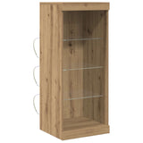 LED Sideboard Artisan Oak 41 x 37 x 100 cm Engineered Wood 863055