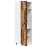 Refrigerator Cabinet Lyon Old Wood 60x57x207 cm Engineered Wood 856125