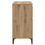 Sideboard Artisan Oak 60 x 35 x 70 cm Engineered Wood and Iron 881219