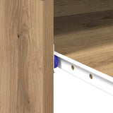 Desk with Drawer Artisan Oak 77.5 x 43 x 79 cm Engineered Wood 869521