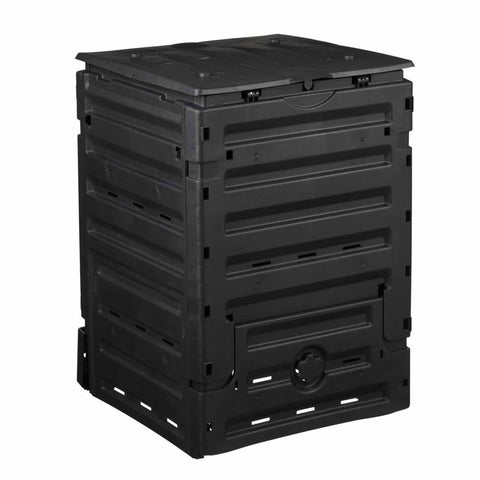 ZNTS Nature Compost Bin 300 L Black 423521