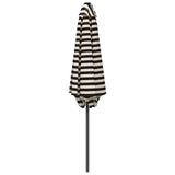 Garden Parasol with Base 230 x 230 cm Polyester Rectangular 42036184