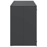 Wheelie Bin Storage for 4 Bins Anthracite 272 x 77.5 x 115.5 cm 3394770