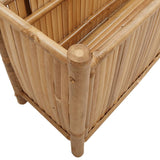 ZNTS Planter 100x30x50 cm Bamboo 366463