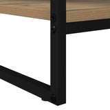 Coffee Table Artisian Oak 80 x 50 x 40 cm Engineered Wood 886443