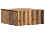 Wall-Mounted Bedside Cabinet 2 pcs Old Wood 33 x 34.5 x 20 cm 898442