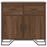 Sideboard Brown Oak 79.5x35.5x74.5 cm Engineered Wood 848548