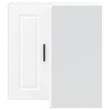 Kitchen Wall Corner Cabinet Porto White Engineered Wood 854097