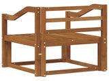 Outdoor Sofa Solid Acacia Wood Natural 3436246