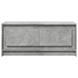 ZNTS Coffee Table with LED Lights Concrete Grey Engineered Wood 851987