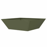 Garden Planter 5 pcs Olive Green 50 x 50 x 15 cm 873831