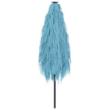 Garden Parasol with Steel Pole Blue 288x288x225 cm 4005106