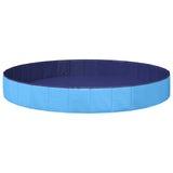 Children Swimming Pool Folding Blue 300 x 38 cm 3416324