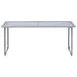 4 Piece Garden Lounge Set Fabric & Steel Grey 44351