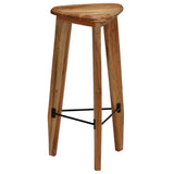 Bar Stools 2 pcs Solid Acacia Wood 246017