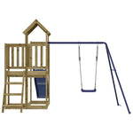 Outdoor Playset Impregnated Wood Pine 3155842