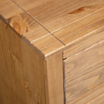 Sideboard 80x40x83 cm Pinewood Panama Range 282655