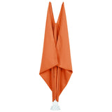 Collapsible Terrace Side Awning Terracotta 300x150 cm 44572