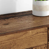 Wall-mounted Cabinet 2 pcs Old Wood 69.5 x 34 x 90 cm 3415563