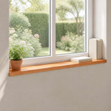 Window Sills 2 pcs Varnish 120 x 20 x 2 cm Solid Beech Wood 42048220