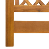 Garden Swing Bench 2 -Seater 110 x 56 x 58 cm Solid Acacia Wood 42028086