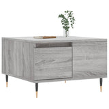 Coffee Table Grey Sonoma 55x55x36.5 cm Engineered Wood 830754