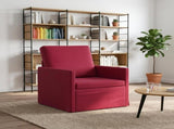 Armchair Wine Red 70 x 81 x 82 cm Velvet 42041026