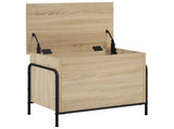 Storage Box Sonoma Oak 60 x 40 x 49.5 cm Engineered Wood 8013669