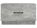 Coffee Table Concrete Grey 49 x 50 x 37 cm Engineered Wood 895428