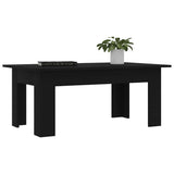 Coffee Table Black 100x60x42 cm Engineered Wood 801180