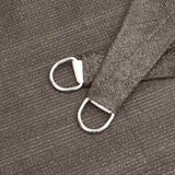 Sunshade Sail HDPE Triangular 5x5x5 m Anthracite 42281