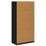 Wardrobe with Shelf Black oak 100 x 50 x 200 cm Engineered Wood 3446632