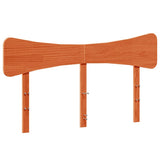 Bed Frame without Mattress Wax Brown 120x190 cm Small Double Solid Wood Pine 3328252