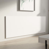 Wall Headboard White 240x1.5x80 cm Engineered Wood 811052