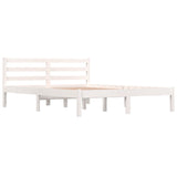 Bed Frame without Mattress 120x190cm White Small Double 810401