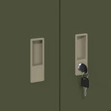 Storage Cabinet Olive Green 60 x 40 x 40 cm Steel 891716
