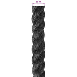 Jute Rope 12 Black 100% Tossa jute 42011620