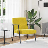 Armchair Yellow 59 x 75 x 78 cm Velvet 42017686
