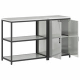Kitchen Storage Set HATTEM 2 pcs Silver Galvanised Steel 3392664