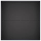 Garden Planter 2 pcs Black 60 x 60 x 40 cm Cold-rolled Steel 8005093