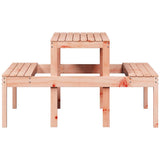 Picnic Table 110x134x75 cm Solid Wood Douglas 832560
