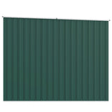 Garden Shed Green 195x198x159 cm Galvanised Steel 46253