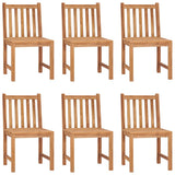 Garden Dining Set Natural Teak Large Seats 7 Rectangular 3059945