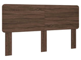 Bed Frame with Drawer Brown Oak 150 x 200 cm Engineer Wood 3412587