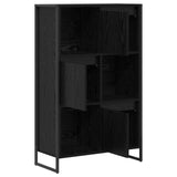 Book Cabinet Black Oak 68 x 30 x 108.5 cm Engineered Wood 886540