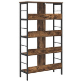 Bookshelf Smoked Oak 82 x 32 x 144.5 cm Engineered Wood 883984