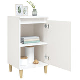 Bedside Cabinets 2 pcs High Gloss White 40x35x70 cm Engineered Wood 819633