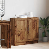 Book Cabinet Old Wood 82.5x30.5x80 cm Engineered Wood 856146